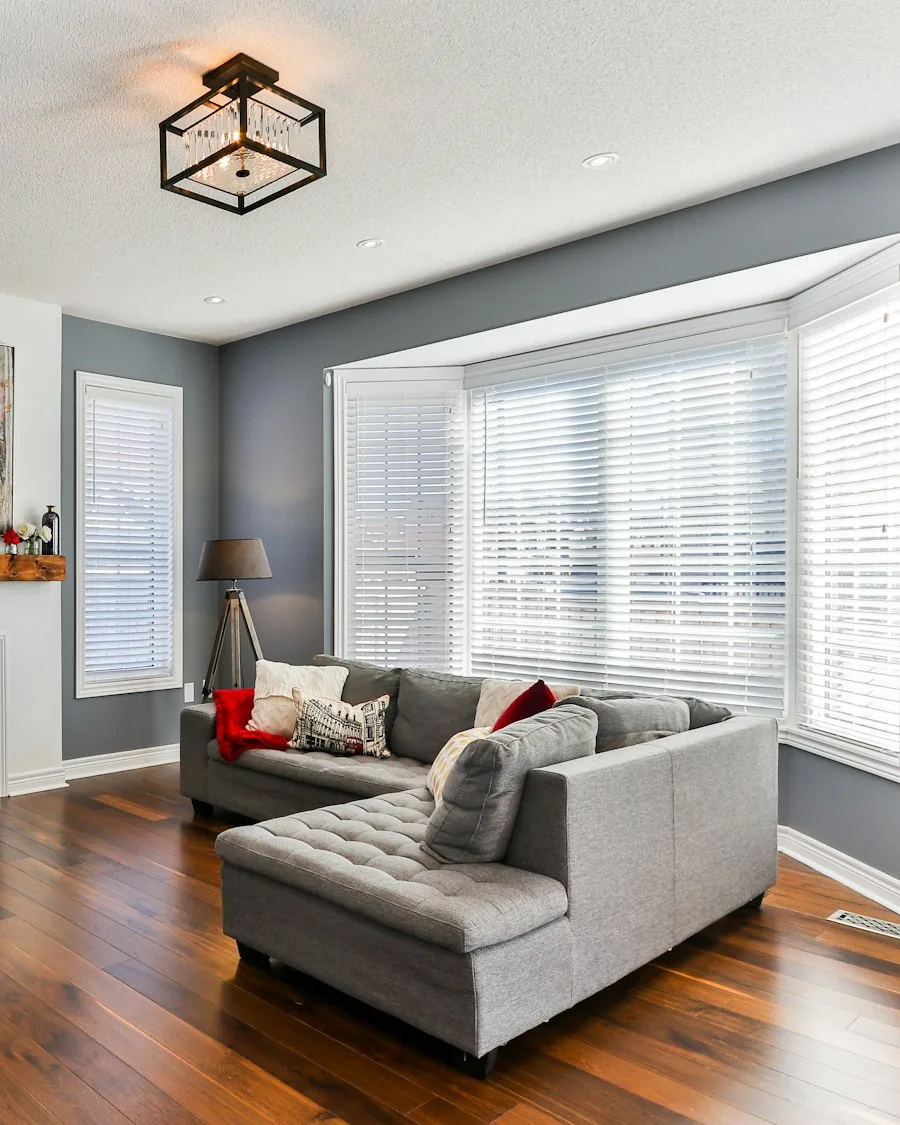 SPC flooring with a modern wood-look finish